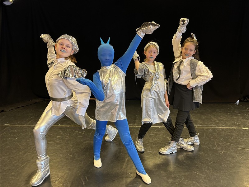 Dansere i forbindelse med fordypningstilbudet i dans våren 2025